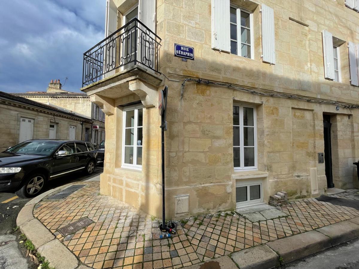 Le Loft Bleu - Un Atelier-Cocon Elegant & Central Bordéus Exterior foto